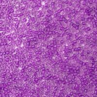 CRYSTAL LIGHT VIOLET LINED WHITE LUSTER