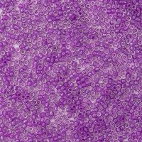 CRYSTAL VIOLET LINED WHITE LUSTER