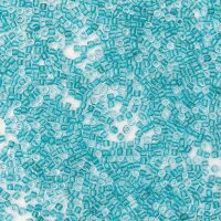CRYSTAL AQUA METALLIC LINED
