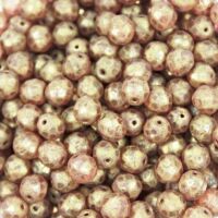 CRYSTAL SENEGAL BROWN-PURPLE MAT ETCHED