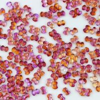 TWO COLORS ORANGE PURPLE