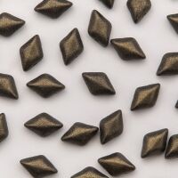 METALLIC SUEDE DARK GREEN
