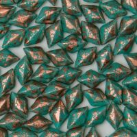 COPPER SPLASH TURQUOISE GREEN