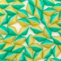 TURQUOISE GREEN/IVORY