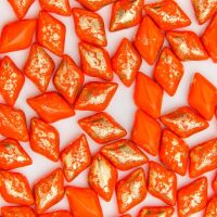 GOLD SPLASH OPAQUE ORANGE
