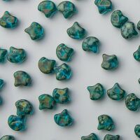 AQUAMARINE TRAVERTIN DARK