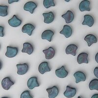 TURQUOISE GREEN NEBULA MAT