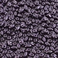 METALLIC SUEDE DARK PURPLE