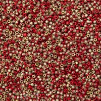 OPAQUE CORAL RED FOOL'S GOLD