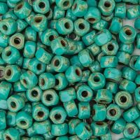 TURQUOISE GREEN TRAVERTIN DARK