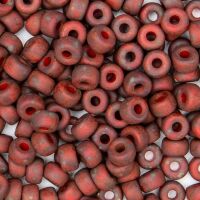 OPAQUE CORAL RED TRAVERTIN DARK MAT