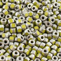 OPAQUE GREEN SILVER PASTE MAT