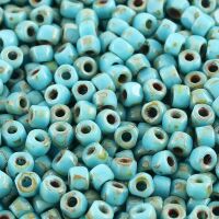 TURQUOISE BLUE TRAVERTIN DARK