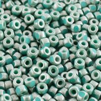 TURQUOISE GREEN SILVER PASTE MAT