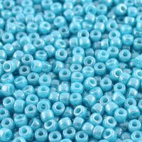 TURQUOISE BLUE WHITE LUSTER