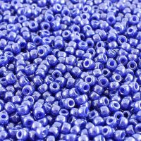 OPAQUE BLUE WHITE LUSTER