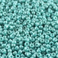 TURQUOISE DARK GREEN WHITE LUSTER
