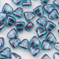 AQUAMARINE RED LINED WHITE LUSTER 0.1 kg
