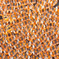 CRYSTAL ORANGE LINED