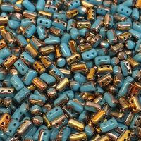 TURQUOISE BLUE CAPRI GOLD