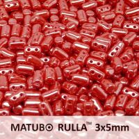 OPAQUE CORAL RED WHITE LUSTER