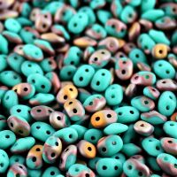 TURQUOISE GREEN CAPRI GOLD MAT