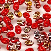 OPAQUE CORAL RED CAPRI GOLD