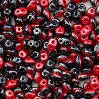 RED/BLACK WHITE LUSTER