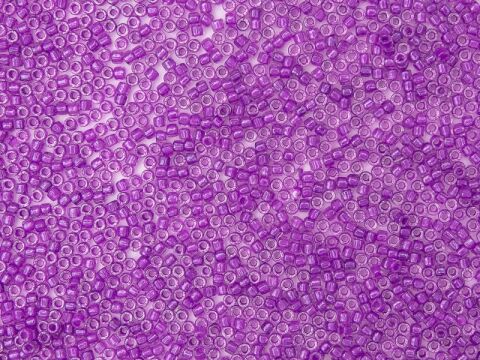 CRYSTAL LIGHT VIOLET LINED WHITE LUSTER