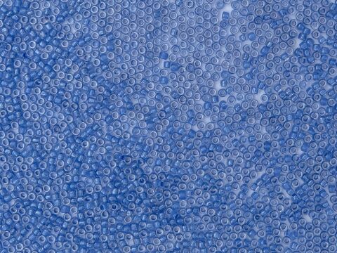 CRYSTAL BLUE LINED WHITE LUSTER