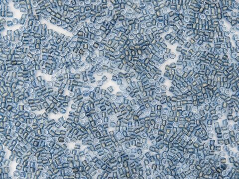 CRYSTAL BLUE METALLIC LINED
