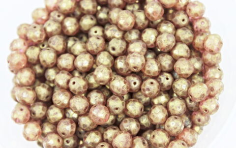 CRYSTAL SENEGAL BROWN-PURPLE MAT ETCHED