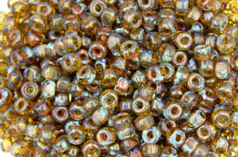 SMOKE TOPAZ TRAVENTIN DARK