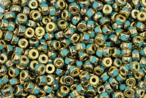 TURQUOISE GREEN AURELIA GOLD