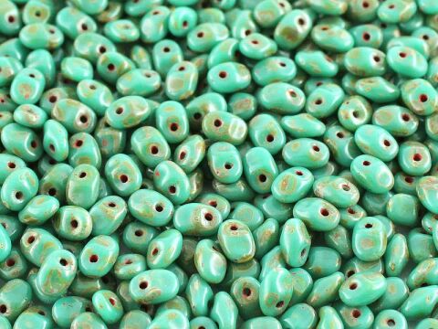 TURQUOISE GREEN TRAVERTINE DARK 0.1 kg