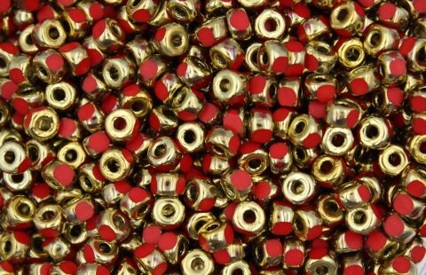 OPAQUE CORAL RED AURELIA GOLD