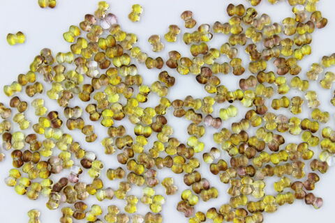 TWO COLORS YELLOW DARK BROWN