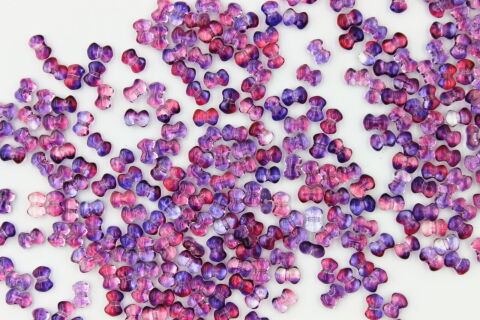 TWO COLORS DARK PURPLE RED