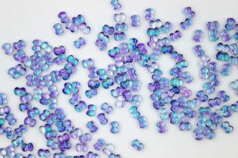 TWO COLORS PURPLE ZIRCON BLUE