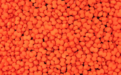 ALABASTER ORANGE NEON