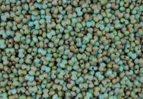 TURQUOISE BLUE TRAVERTIN DARK