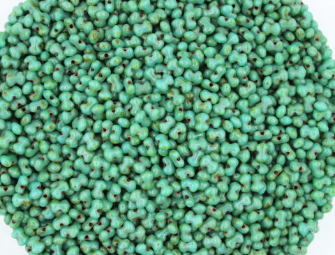 TURQUOISE GREEN TRAVERTIN DARK