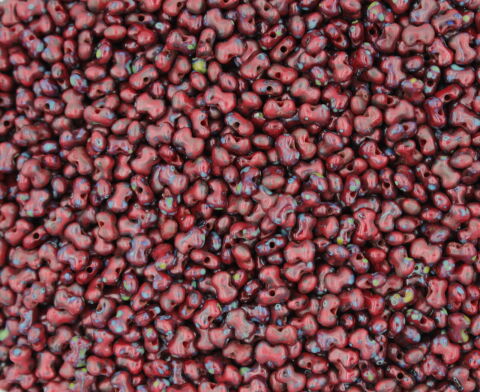 OPAQUE CORAL RED TRAVERTIN DARK