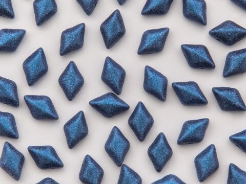 METALLIC SUEDE BLUE