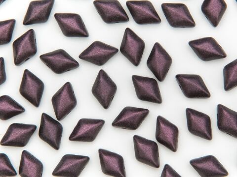 METALLIC SUEDE DARK PLUM