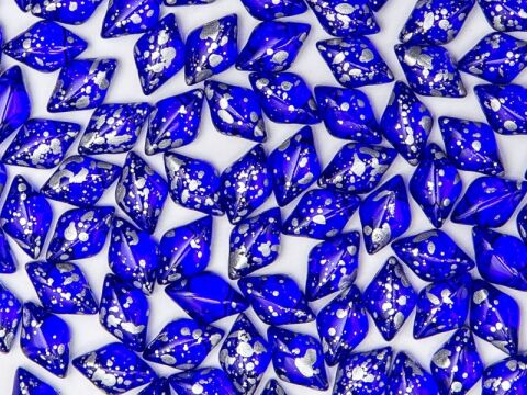 SILVER SPLASH COBALT BLUE