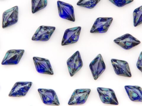COBALT BLUE TRAVERTIN DARK