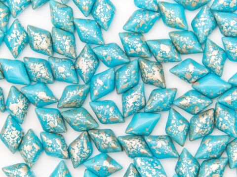 SILVER SPLASH TURQUOISE BLUE