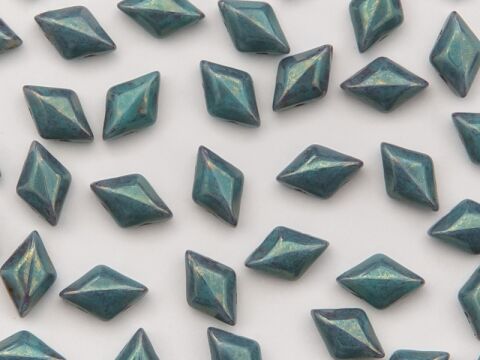 TURQUOISE GREEN RED TERRACOTTA