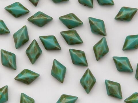 TURQUOISE GREEN TRAVERTIN DARK